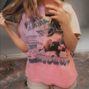 Troy Aikman Vintage Tie Dye Tee Dallas Cowboys